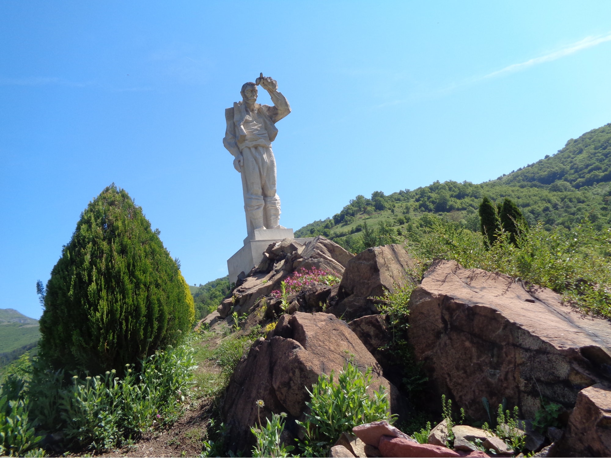 The Grandpa Yotso’s Watching statue